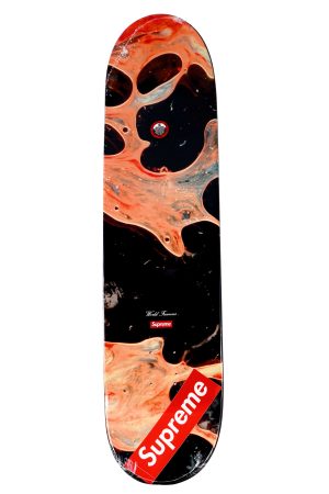 Andres Serrano x Supreme Blood & Semen Skateboard Skate Deck - artistskateboard.com