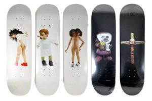 Chapman Brothers Supreme Skateboards 5 Deck Set - artistskateboard.com