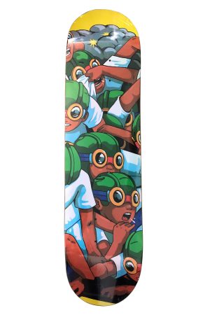 Hebru Brantley Fly Boy Skateboard Skate Deck - artistskateboard.com