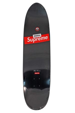 Lee Scratch Perry x Supreme Black Arc Cruiser Skateboard Deck - artistskateboard.com