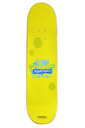 Louis De Guzman Spongebob x J Balvin Rainbow Skateboard Deck - artistskateboard.com