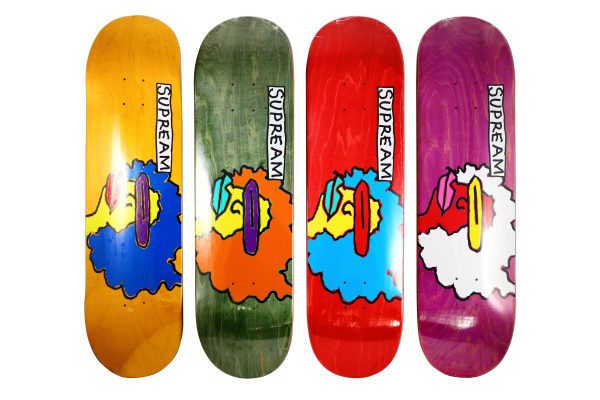 Mark Gonzales x Supreme Skateboard 4 Deck Set - artistskateboard.com