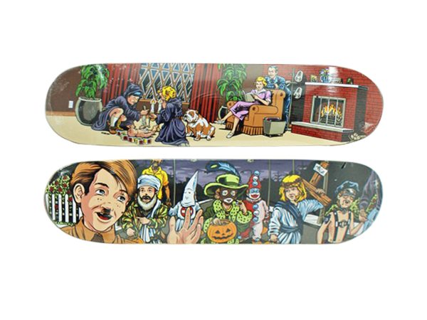 Sean Cliver x Supreme Skateboard Ritual & Halloween Skate Deck Set - artistskateboard.com