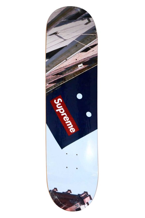 Supreme Banner Skateboard Skate Deck - artistskateboard.com