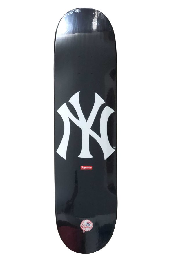 Supreme NY Yankees Skateboard Skate Deck - artistskateboard.com